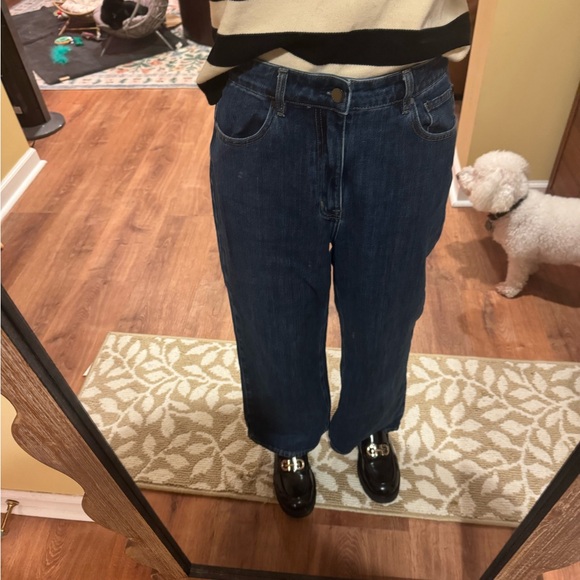 Elie Tahari Woman's wide leg jeans size 30 - Picture 2 of 6